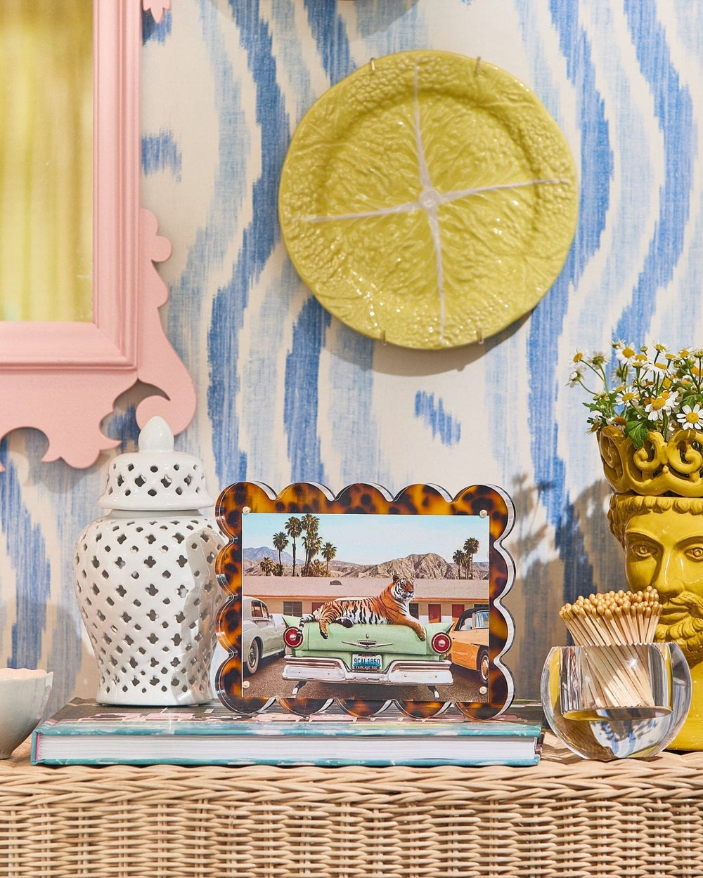 Tortoise Acrylic Picture Frame - Something Splendid Co.