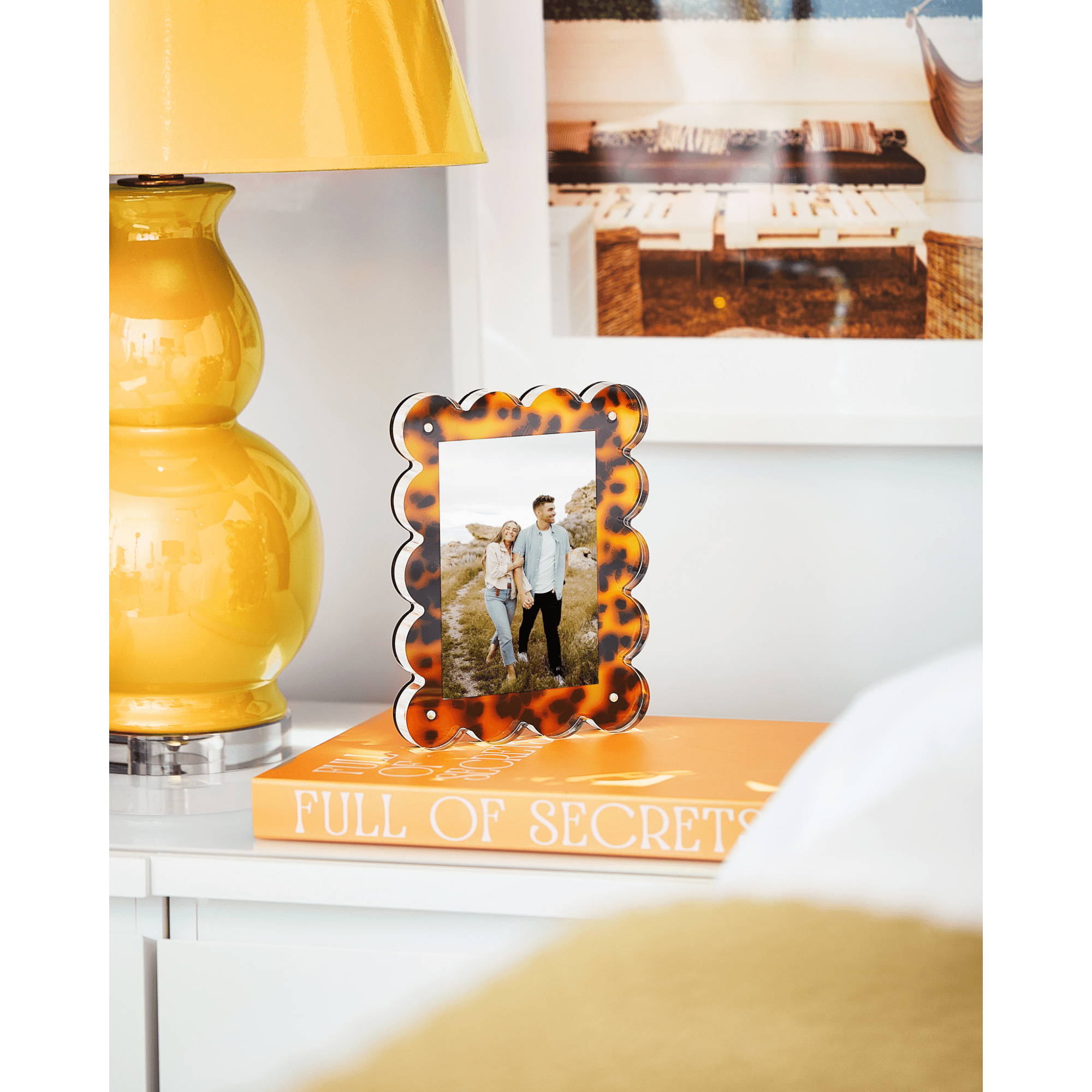 Tortoise Acrylic Picture Frame - Thumbnail 4