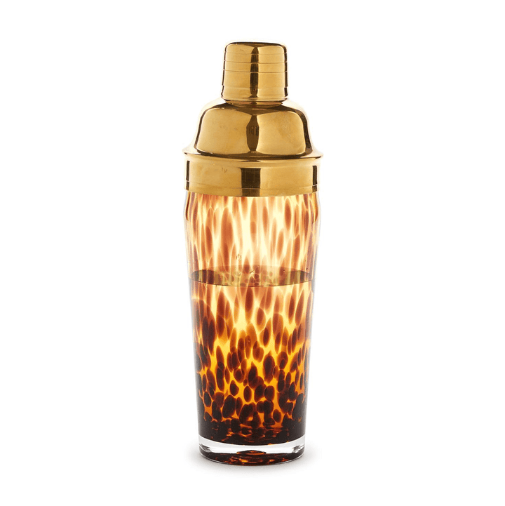 Tortoise Print Cocktail Shaker - Something Splendid Co.