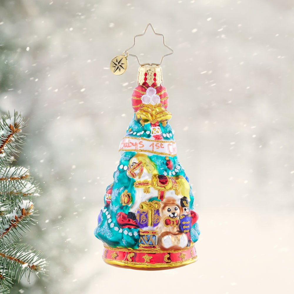 Tots First Tree Gem Ornament - Something Splendid Co.