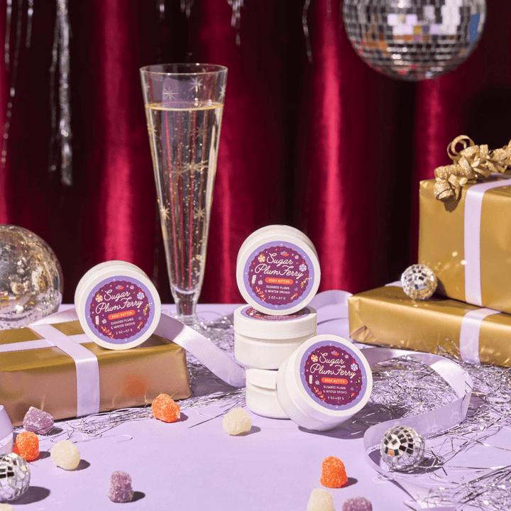 Travel Size Sugar Plum Ferry™ Body Butter (2oz) | Holiday - Something Splendid Co.