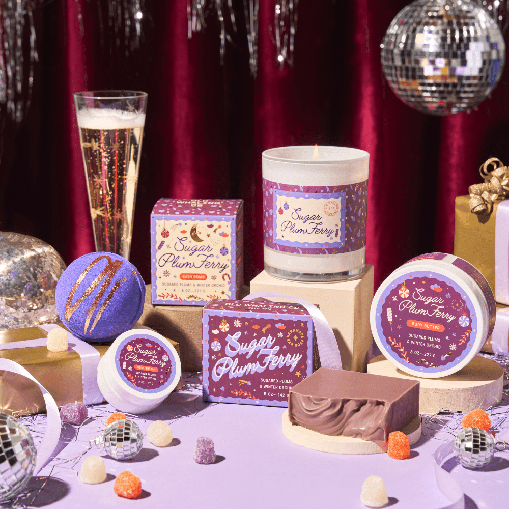 Travel Size Sugar Plum Ferry™ Body Butter (2oz) | Holiday - Something Splendid Co.