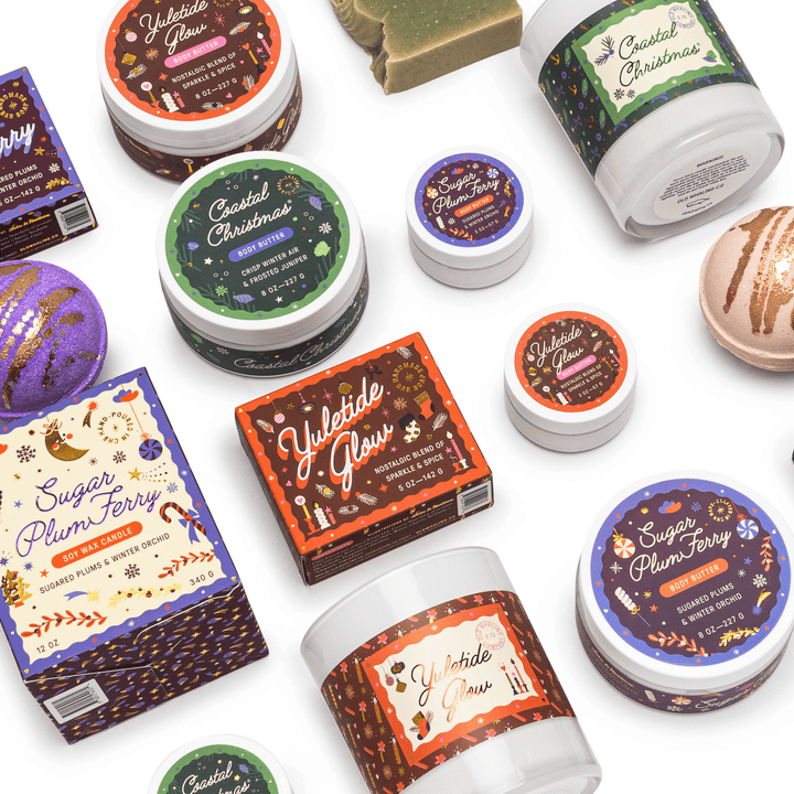 Travel Size Sugar Plum Ferry™ Body Butter (2oz) | Holiday - Something Splendid Co.