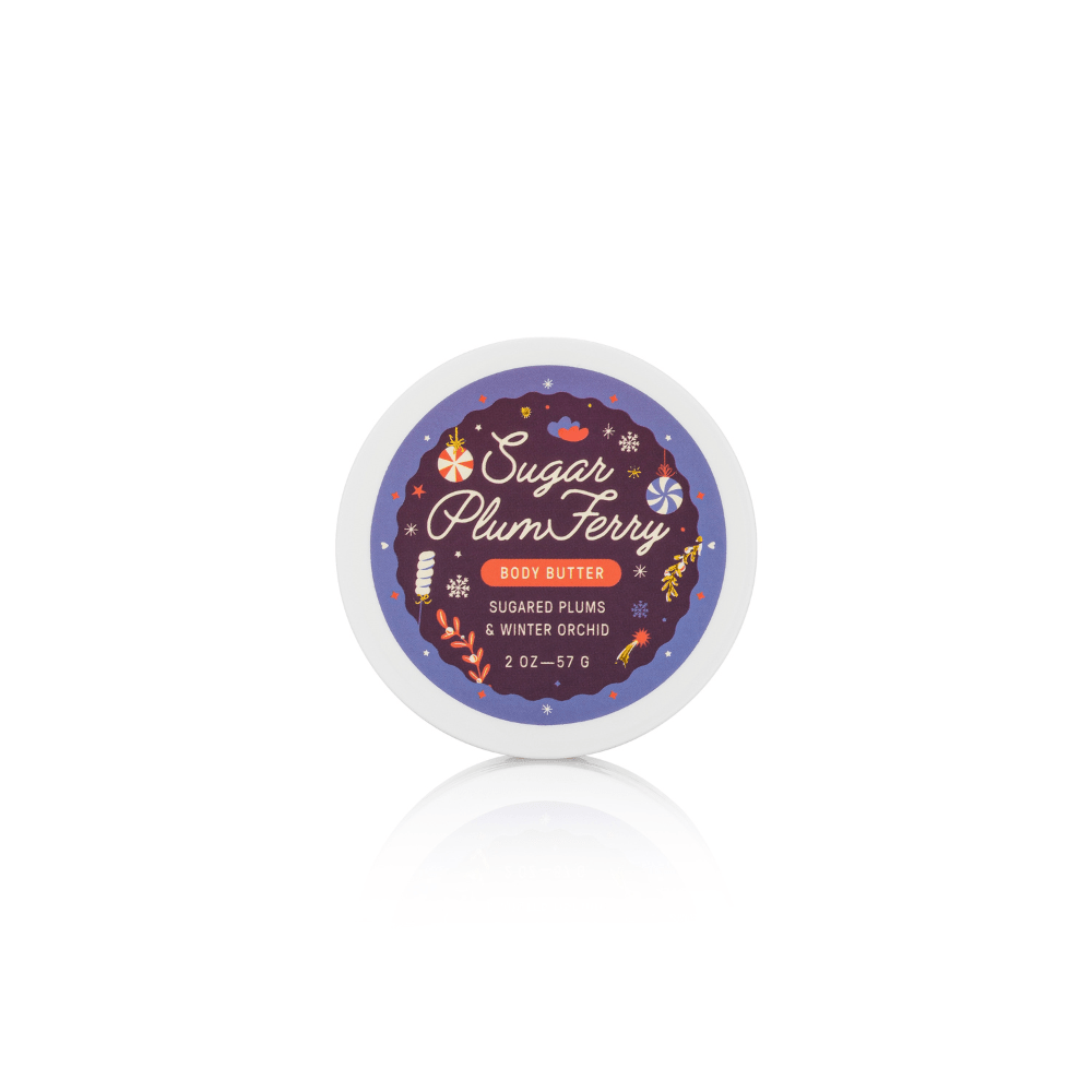 Travel Size Sugar Plum Ferry™ Body Butter (2oz) | Holiday - Something Splendid Co.