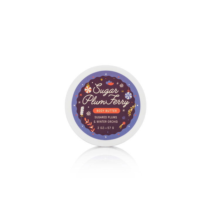 Travel Size Sugar Plum Ferry™ Body Butter (2oz) | Holiday - Something Splendid Co.