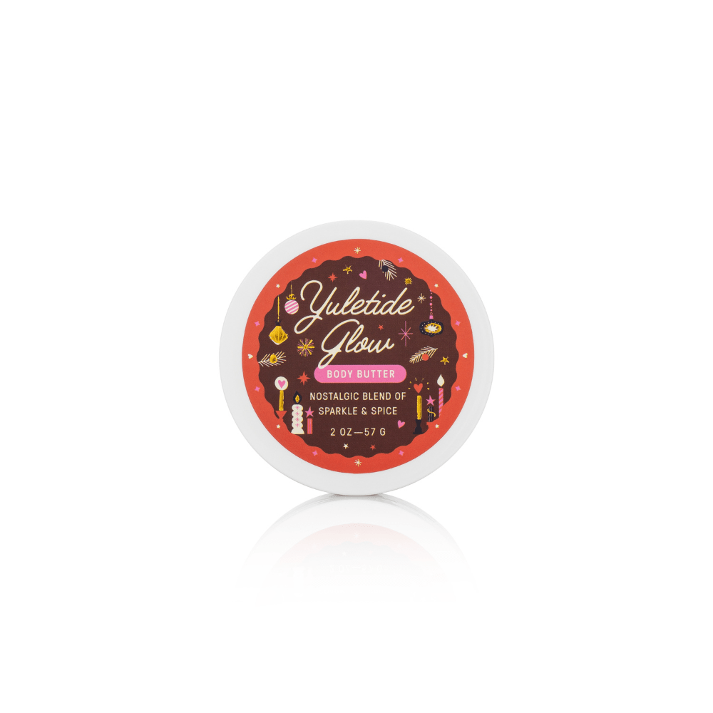 Travel Size Yuletide Glow™ Body Butter (2oz) | Holiday - Something Splendid Co.