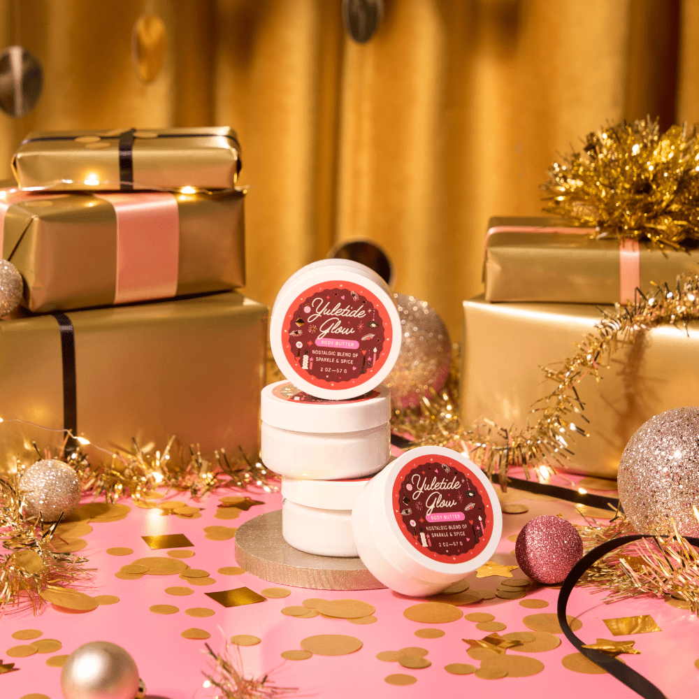 Travel Size Yuletide Glow™ Body Butter (2oz) | Holiday - Something Splendid Co.
