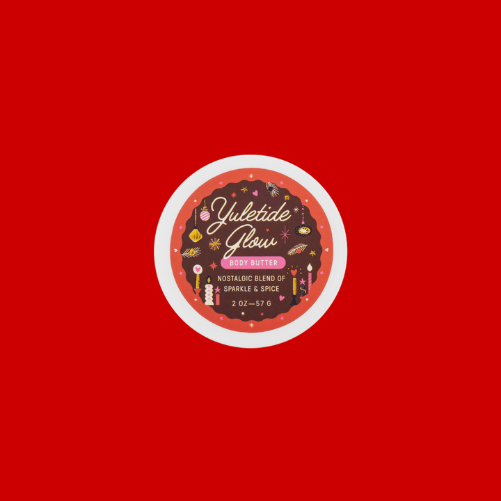 Travel Size Yuletide Glow™ Body Butter (2oz) | Holiday - Something Splendid Co.