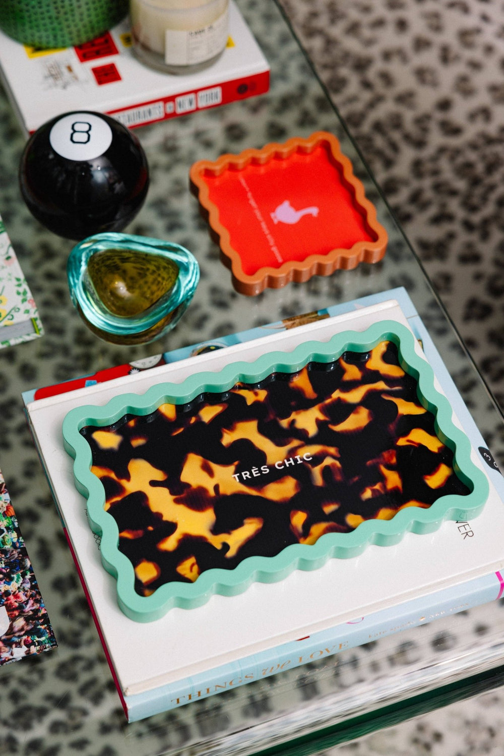 Tres Chic Lacquer Tray - Something Splendid Co.