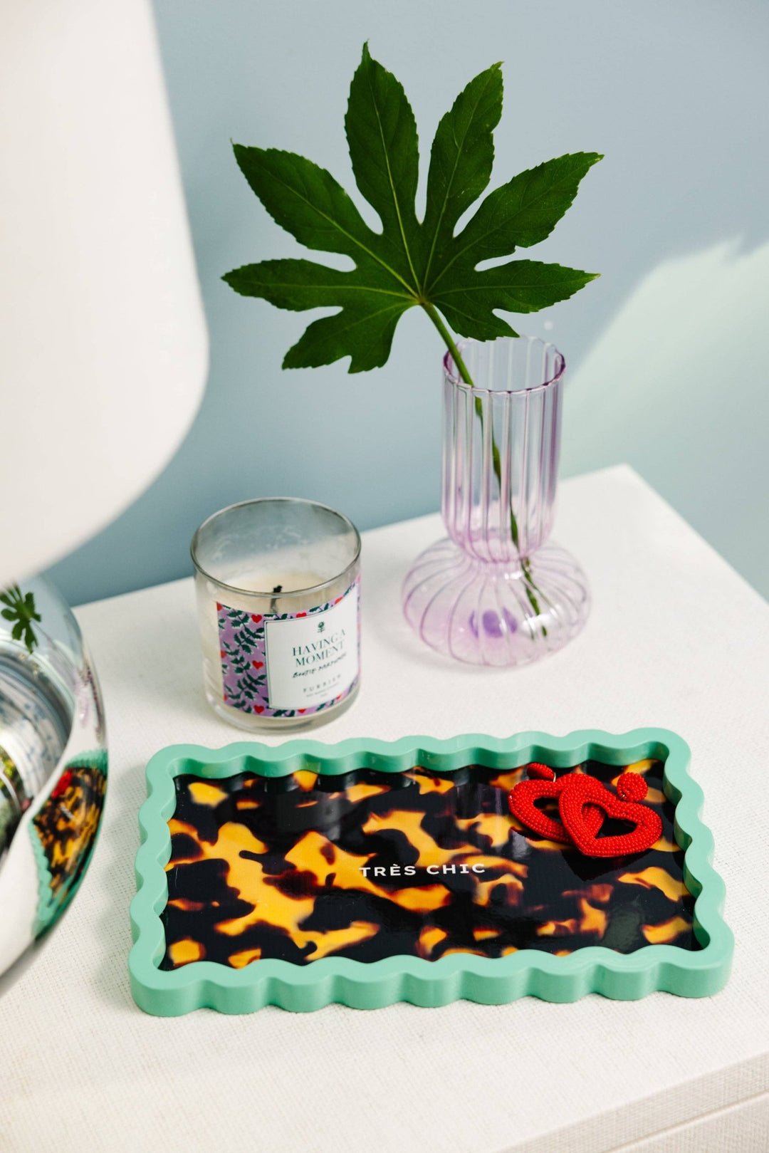 Tres Chic Lacquer Tray - Something Splendid Co.