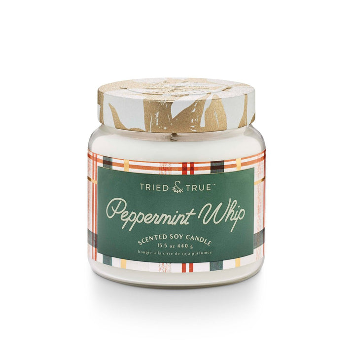 Tried & True Peppermint Whip Large Jar Candle - Something Splendid Co.