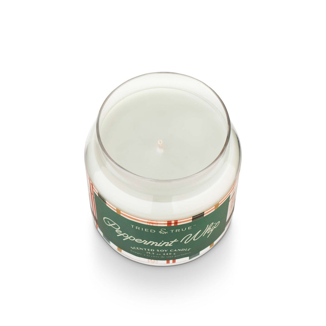 Tried & True Peppermint Whip Large Jar Candle - Something Splendid Co.