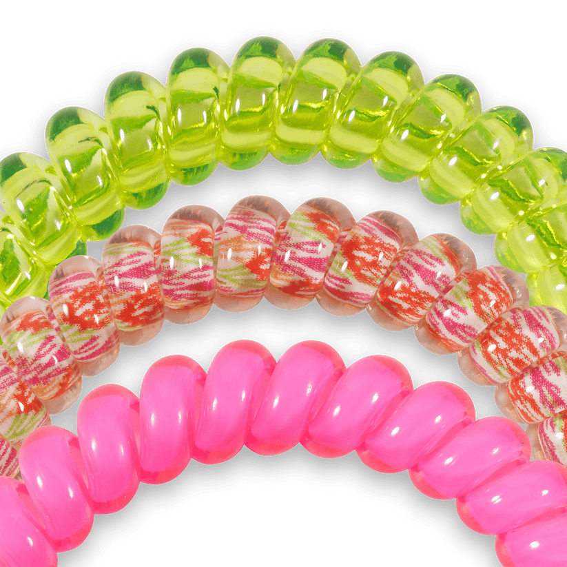 Tropical Punch Small Hair Ties - Something Splendid Co.