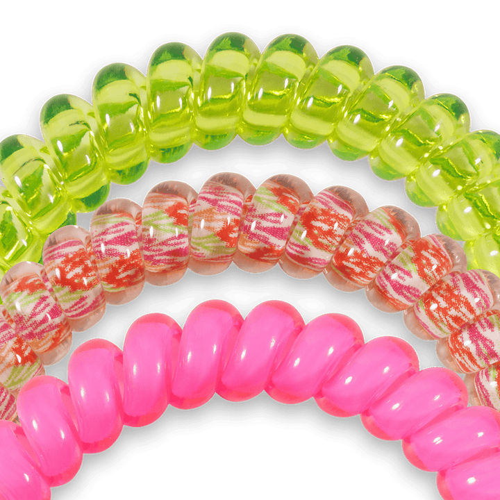 Tropical Punch Small Hair Ties - Something Splendid Co.