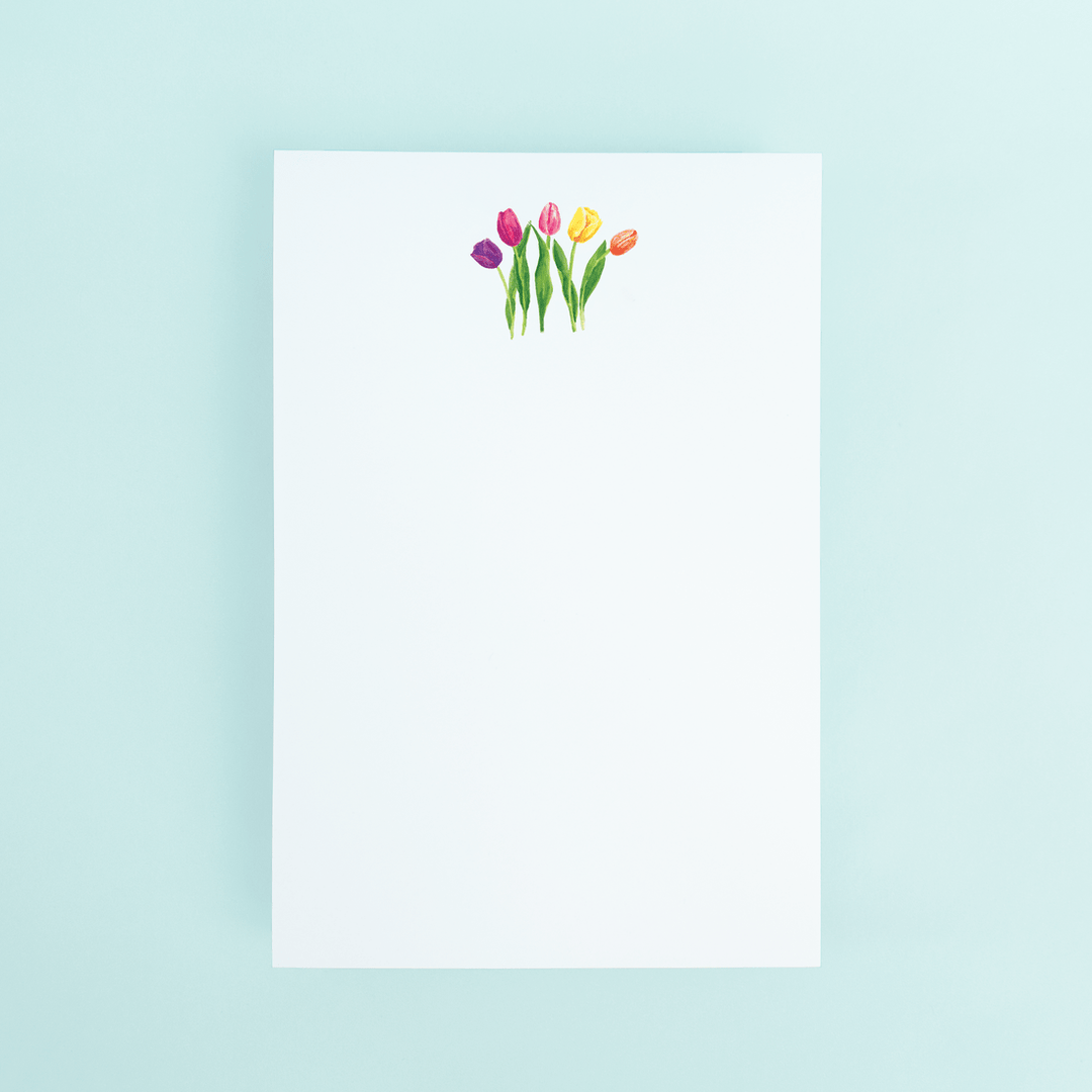 Tulips Notepad - Something Splendid Co.