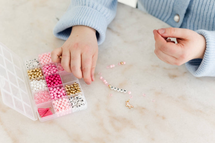 Unicorn Dreams DIY Stretchy Bracelet Craft Kit - Something Splendid Co.