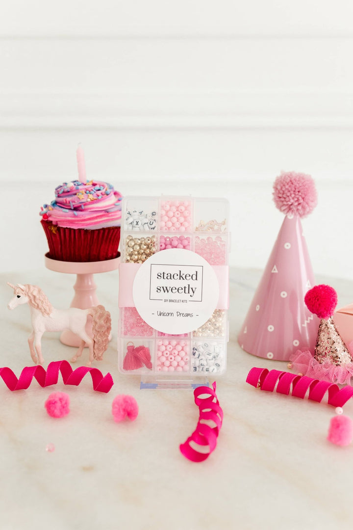 Unicorn Dreams DIY Stretchy Bracelet Craft Kit - Something Splendid Co.