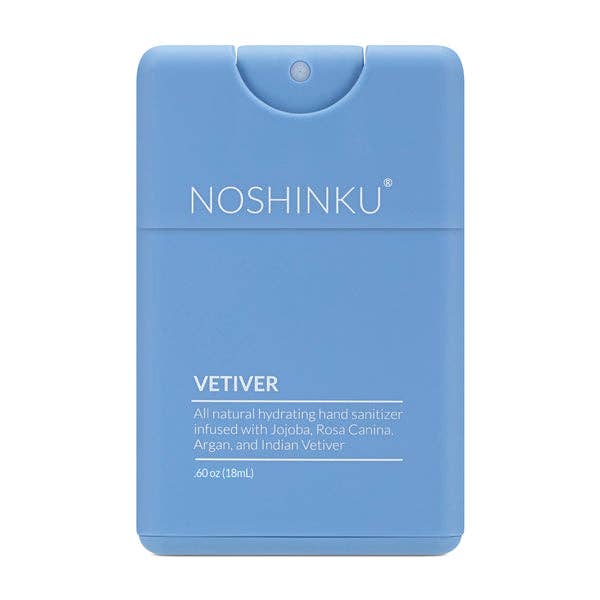 VETIVER REFILLABLE POCKET SANITIZER - Something Splendid Co.