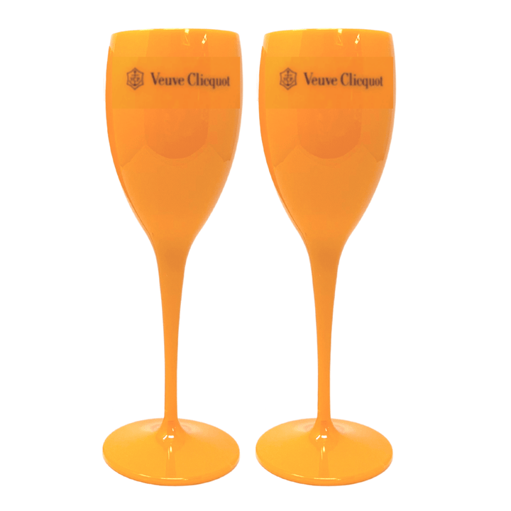 Veuve Champagne Flute Orange - Something Splendid Co.