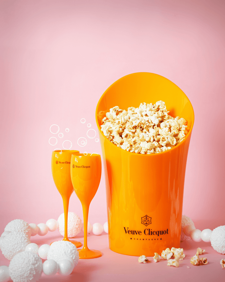 Veuve Champagne Flute | Orange - Something Splendid Co.