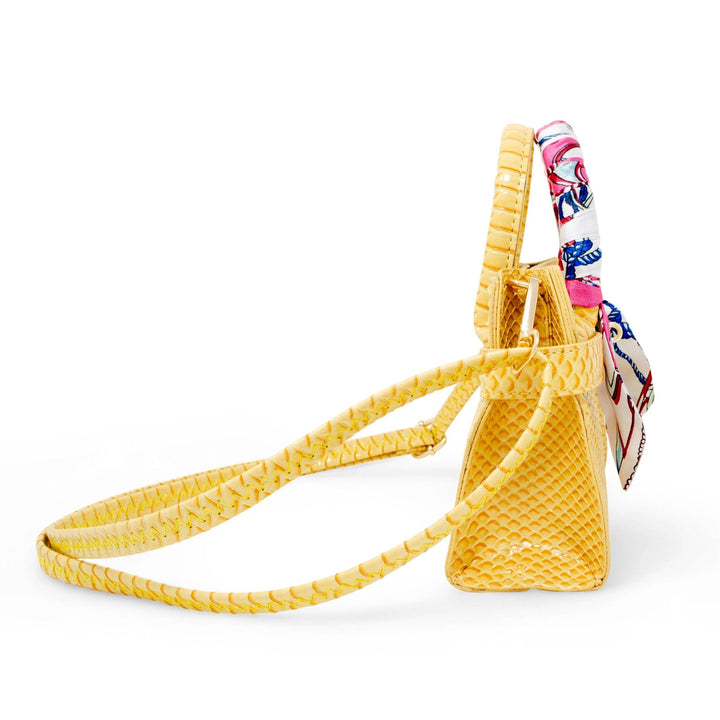 Vivid Crocodile Scarf Handbag - Something Splendid Co.