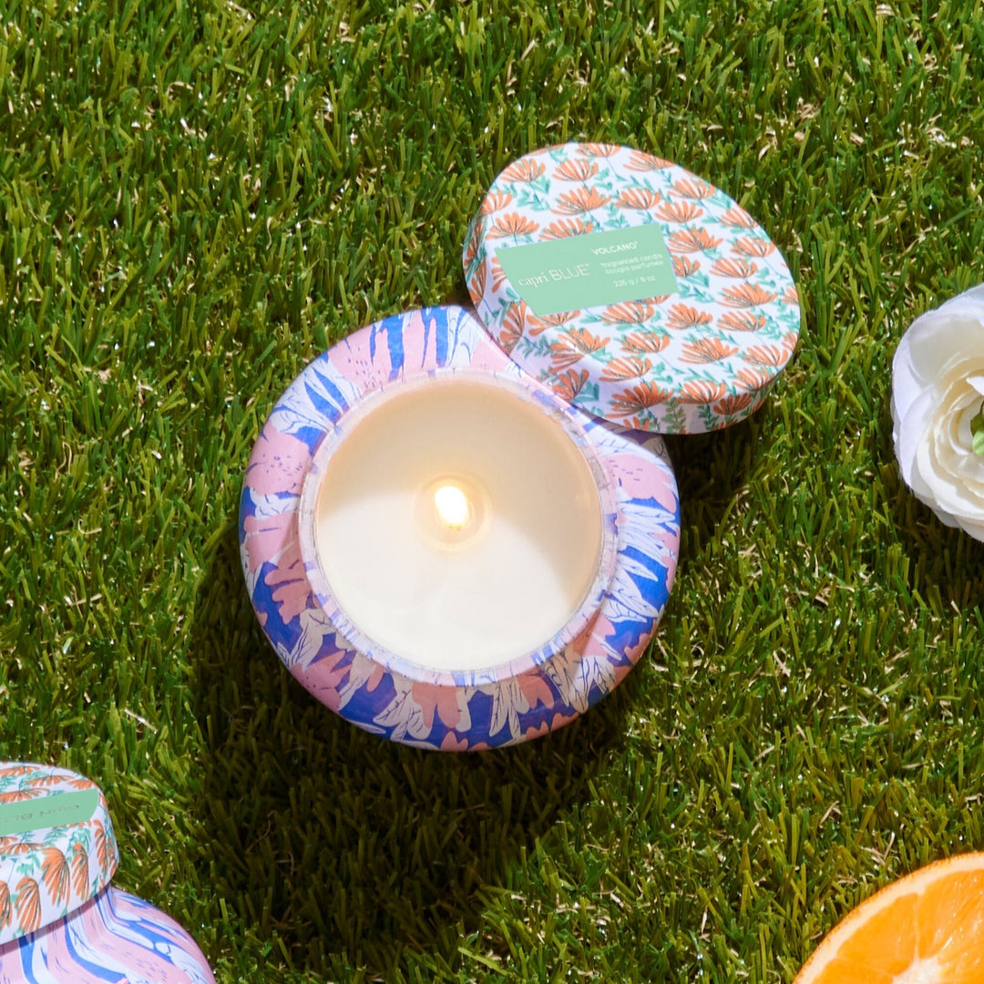 Volcano Pattern Play Petite Candle (8oz.) - Something Splendid Co.