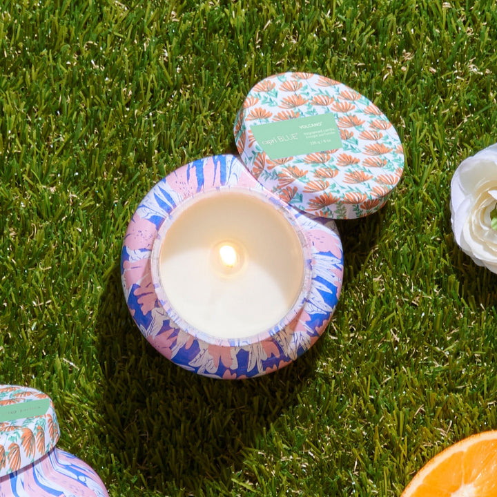 Volcano Pattern Play Petite Candle (8oz.) - Something Splendid Co.