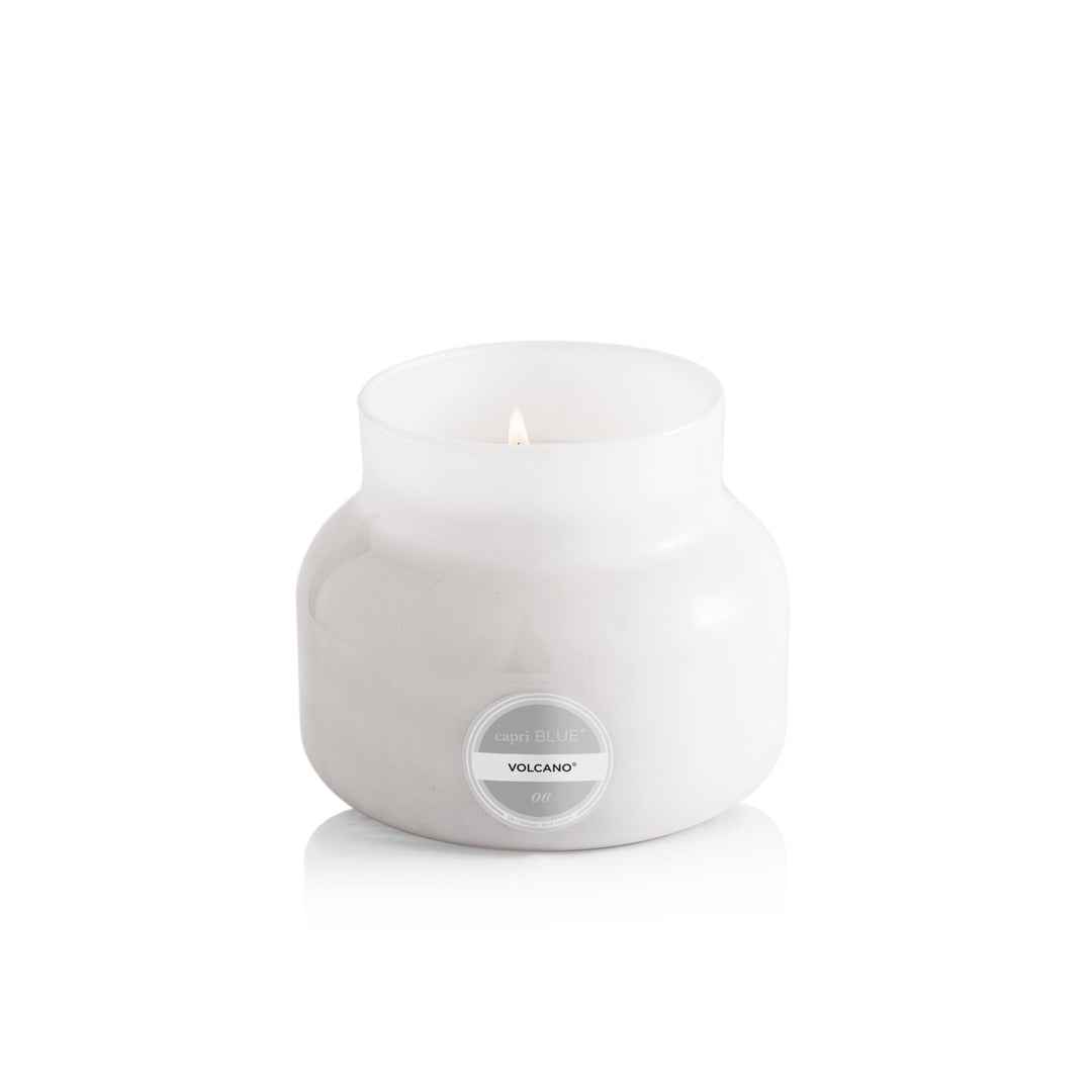 Volcano White Signature Jar Candle (19oz.) - Something Splendid Co.