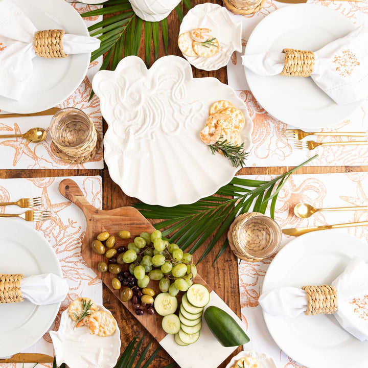 Water Hyacinth Napkin Ring Set - Something Splendid Co.