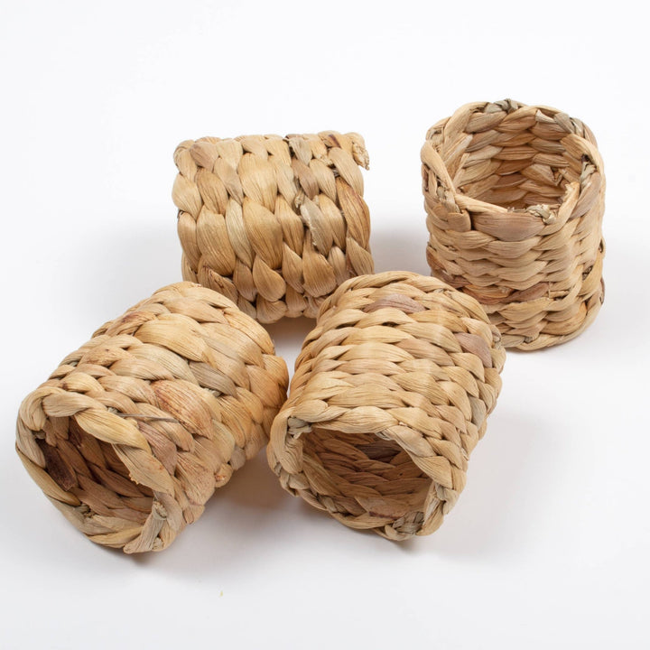 Water Hyacinth Napkin Ring Set - Something Splendid Co.