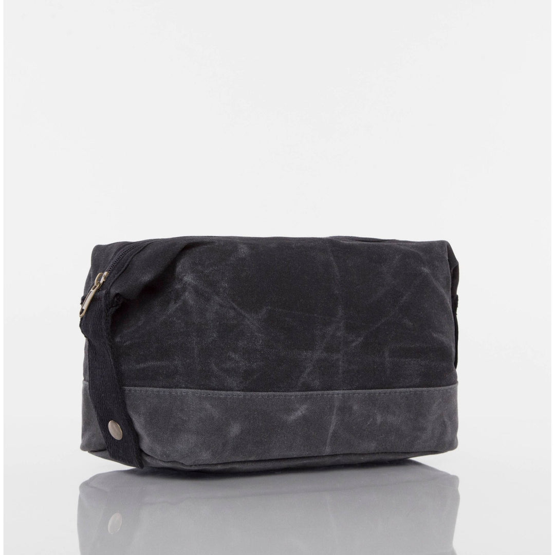 Waxed Dopp Kit: Khaki - Something Splendid Co.