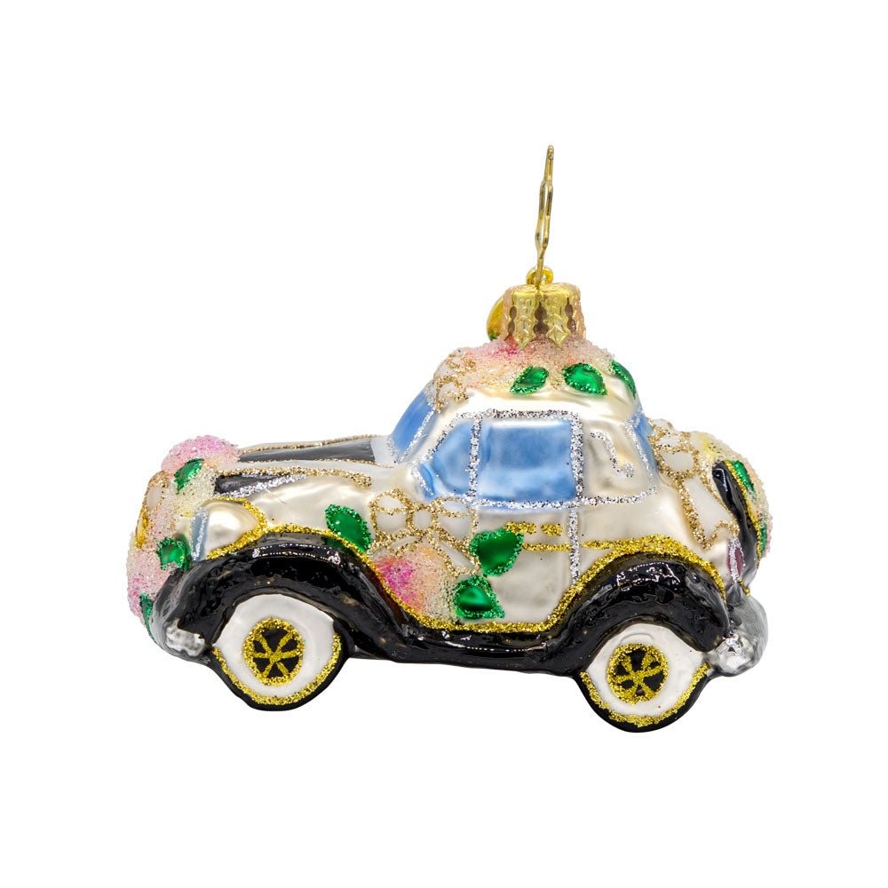 Wedding Day Wheels Gem Ornament - Something Splendid Co.