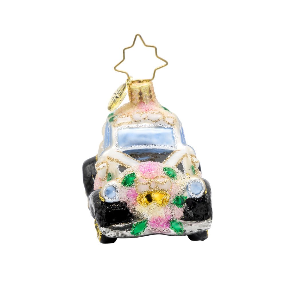 Wedding Day Wheels Gem Ornament - Something Splendid Co.