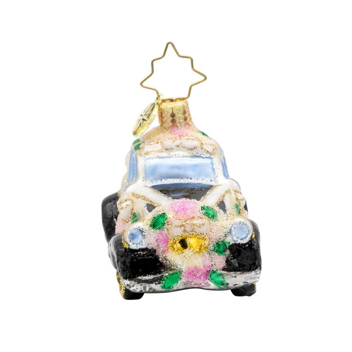 Wedding Day Wheels Gem Ornament - Something Splendid Co.
