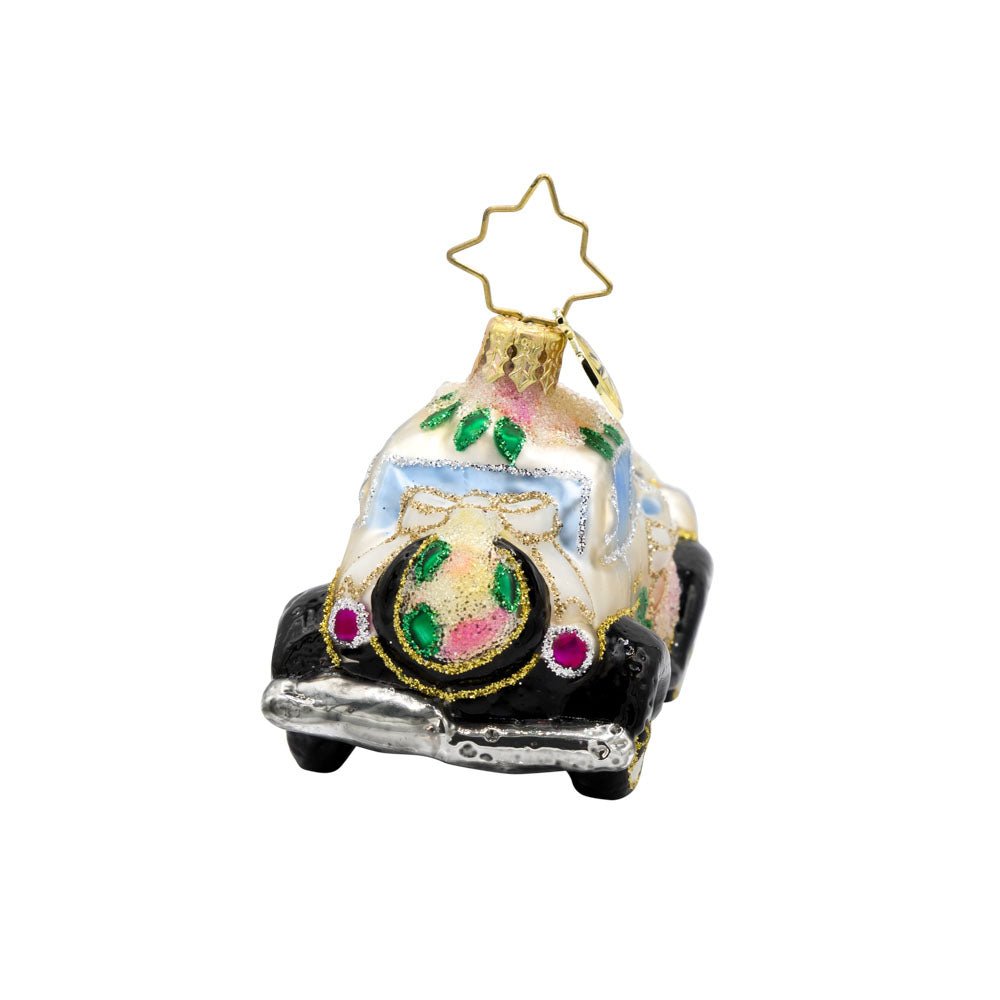 Wedding Day Wheels Gem Ornament - Something Splendid Co.