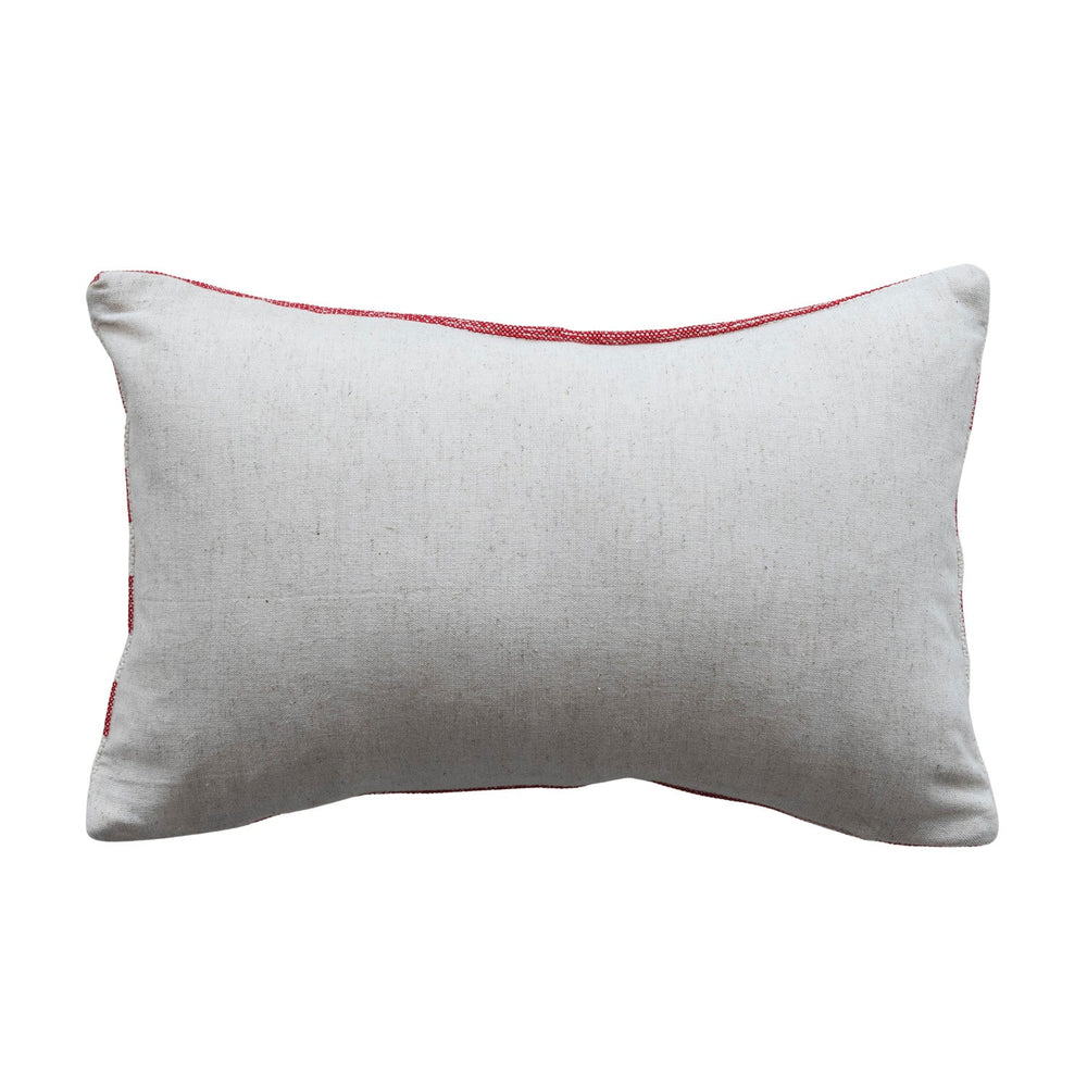 "We're a Bunch of Candy Canes, Sweet and Slightly Twisted" Pillow - Something Splendid Co.