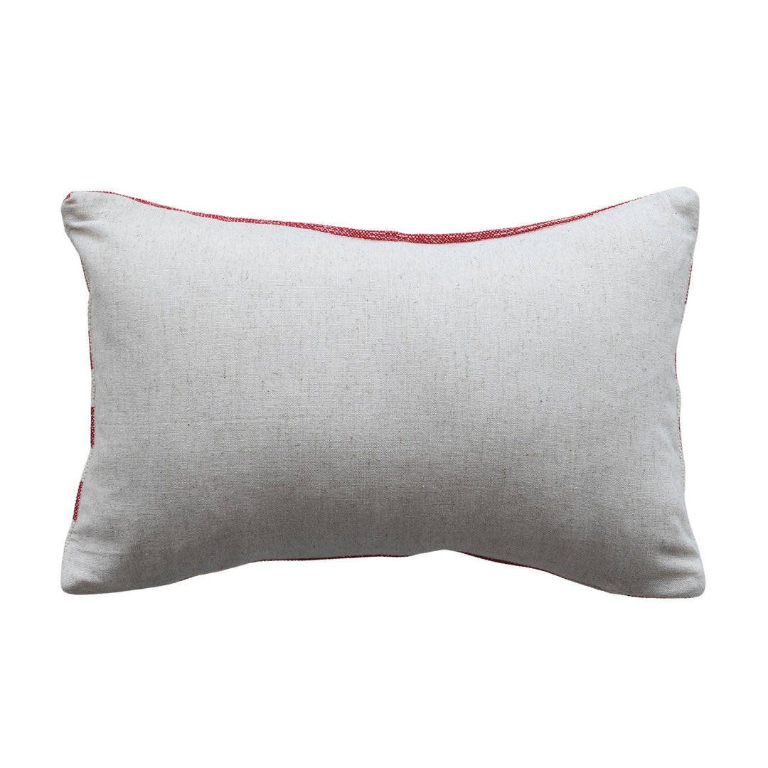 "We're a Bunch of Candy Canes, Sweet and Slightly Twisted" Pillow - Something Splendid Co.