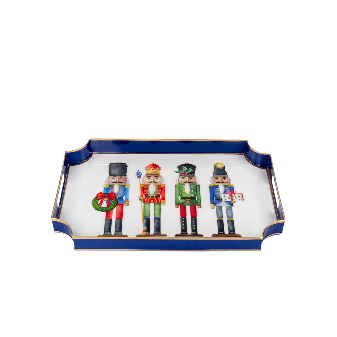 WH Nutcracker Enameled Jaye Tray: Multi-Color - Something Splendid Co.