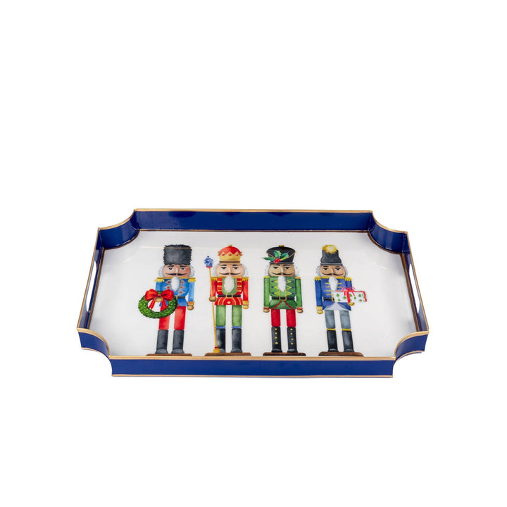 WH Nutcracker Enameled Jaye Tray: Multi-Color - Something Splendid Co.