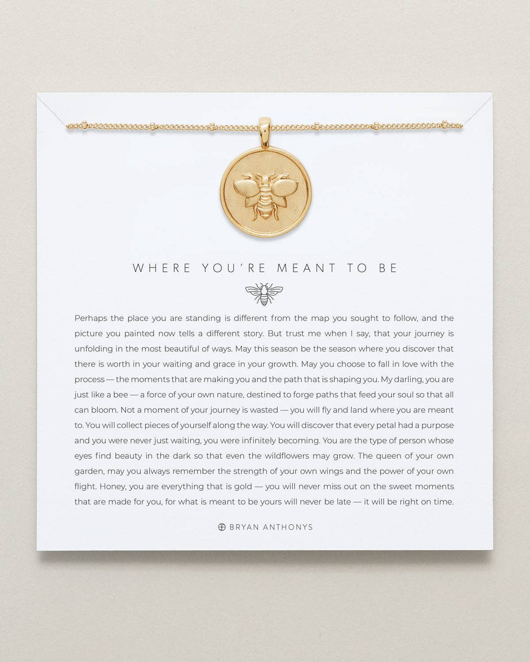Where You're Meant to Be Necklace - Something Splendid Co.