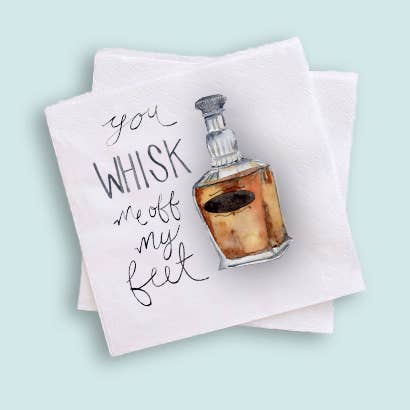 Whiskey Cocktail Napkins - Something Splendid Co.