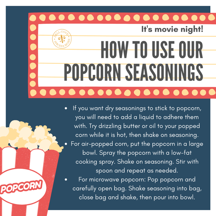 White Cheddar Popcorn Seasoning - Savory Spice Blend: 3.2 Oz. Pouch - Something Splendid Co.