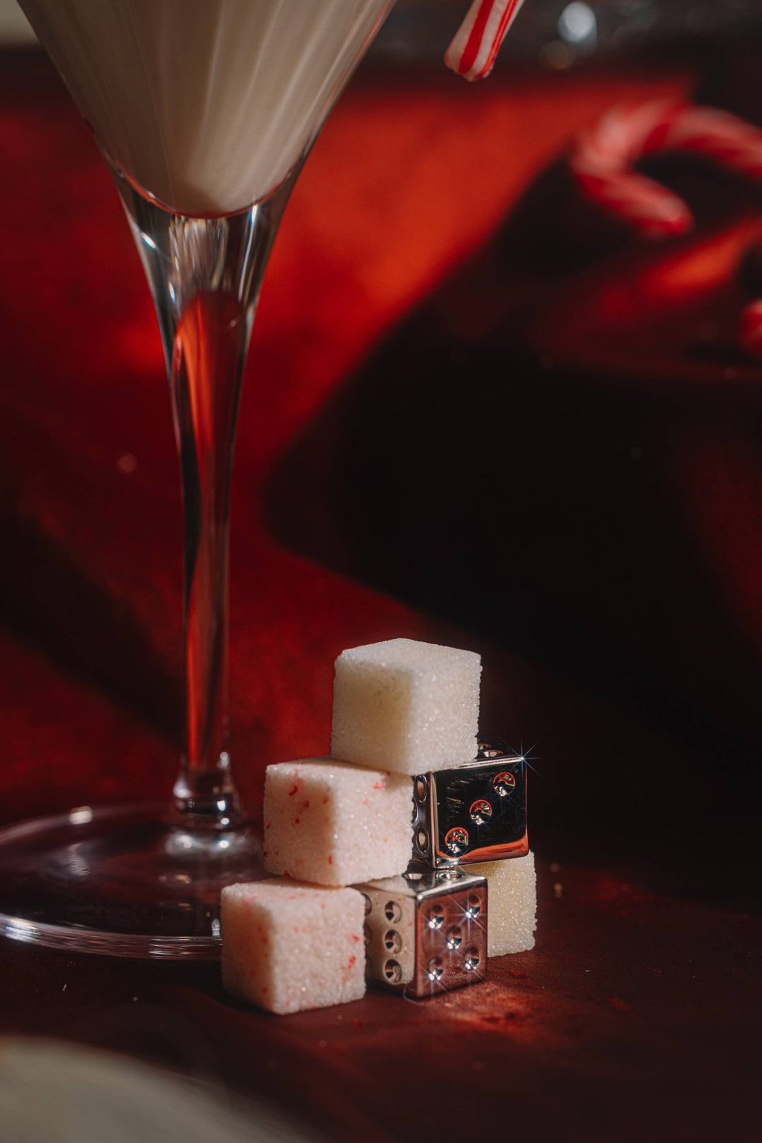 White Chocolate Candy Cane Martini Mixer Kit, Holiday - Something Splendid Co.