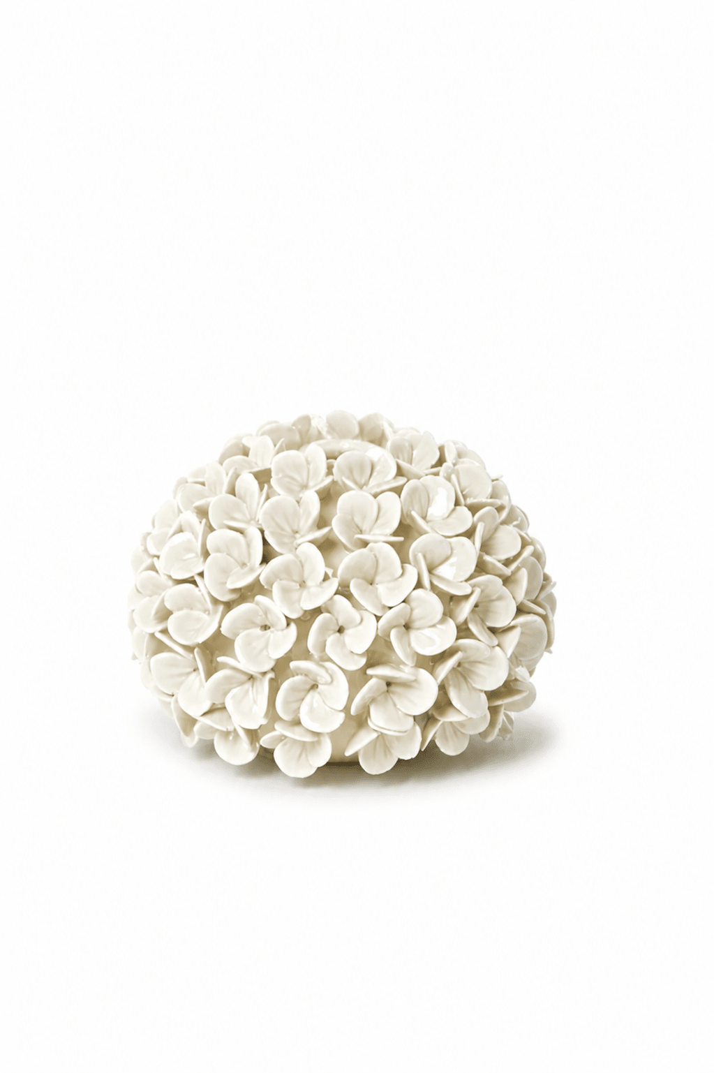 White Hydrangea Bud Vase - Something Splendid Co.