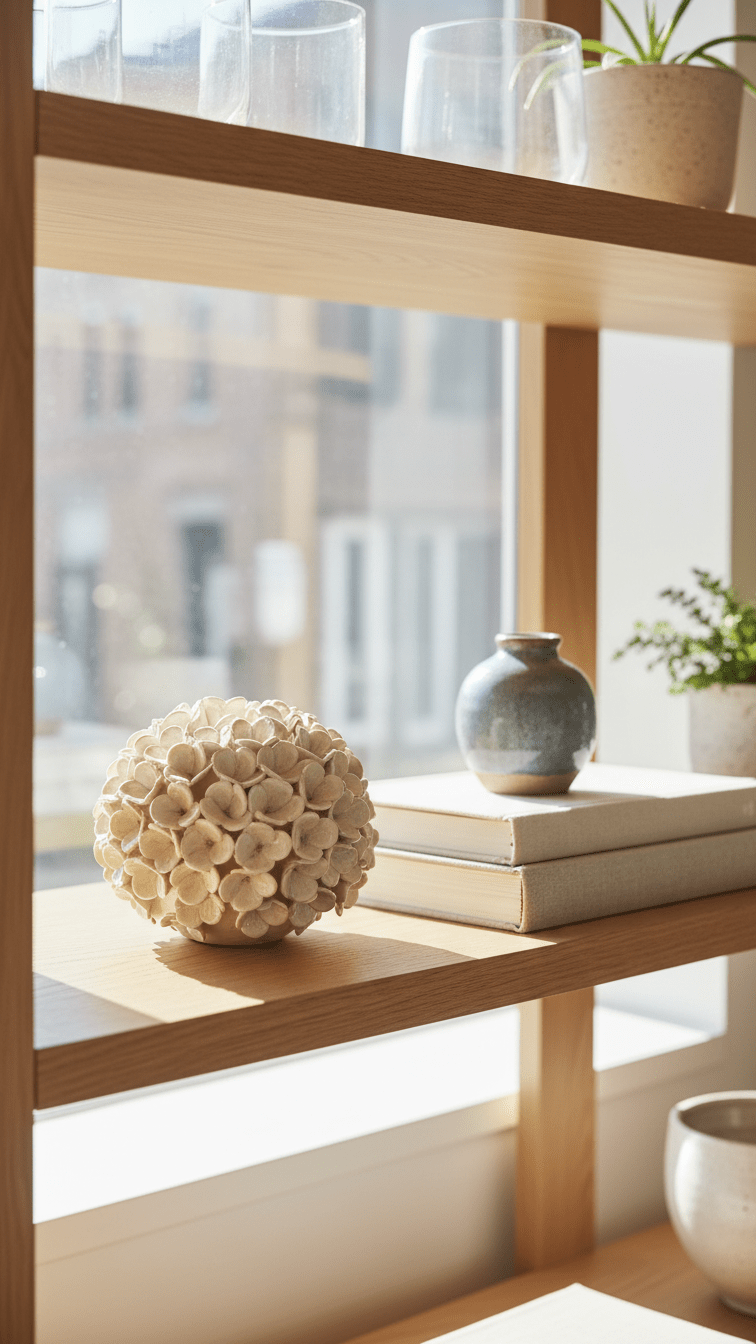 White Hydrangea Bud Vase & Taper Holder - Something Splendid Co.