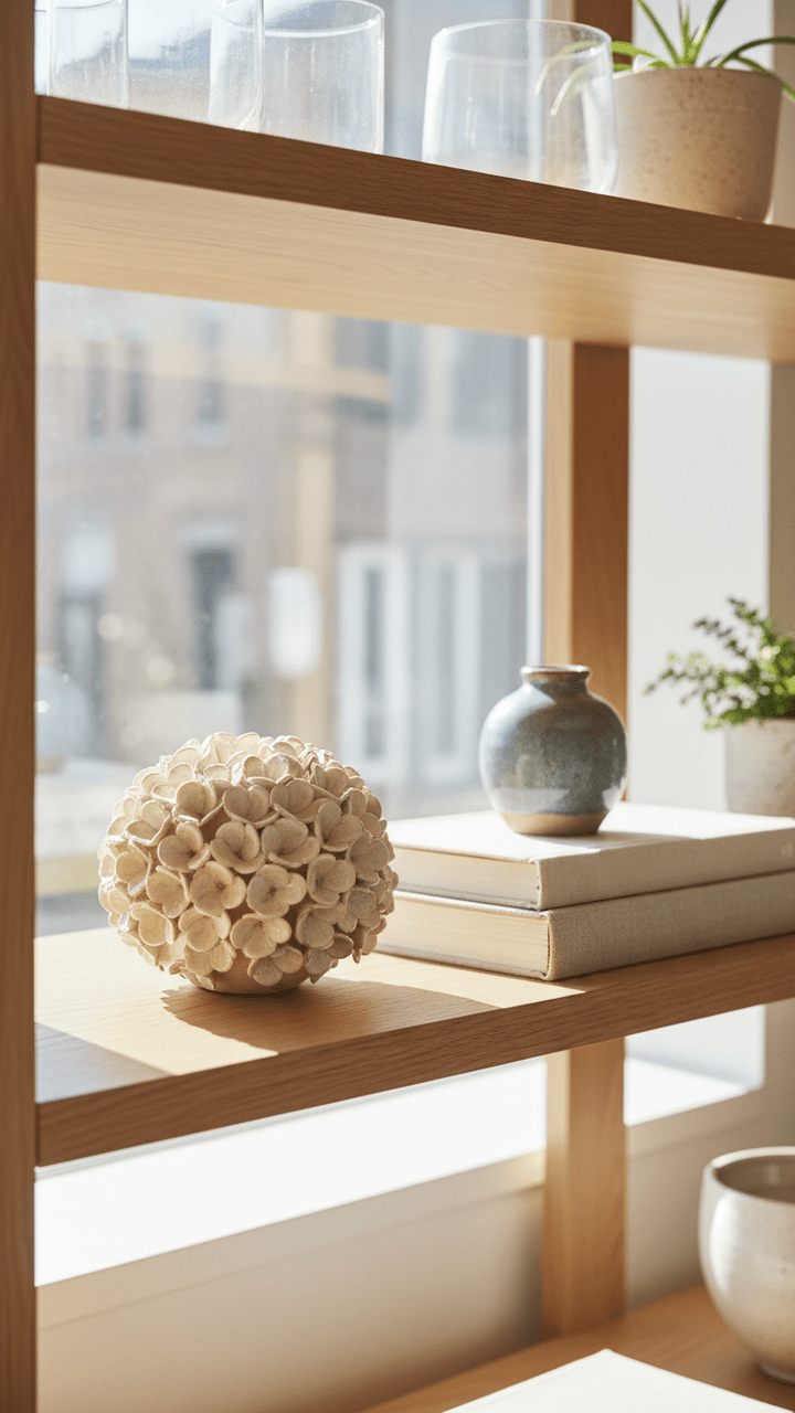 White Hydrangea Bud Vase & Taper Holder - Something Splendid Co.
