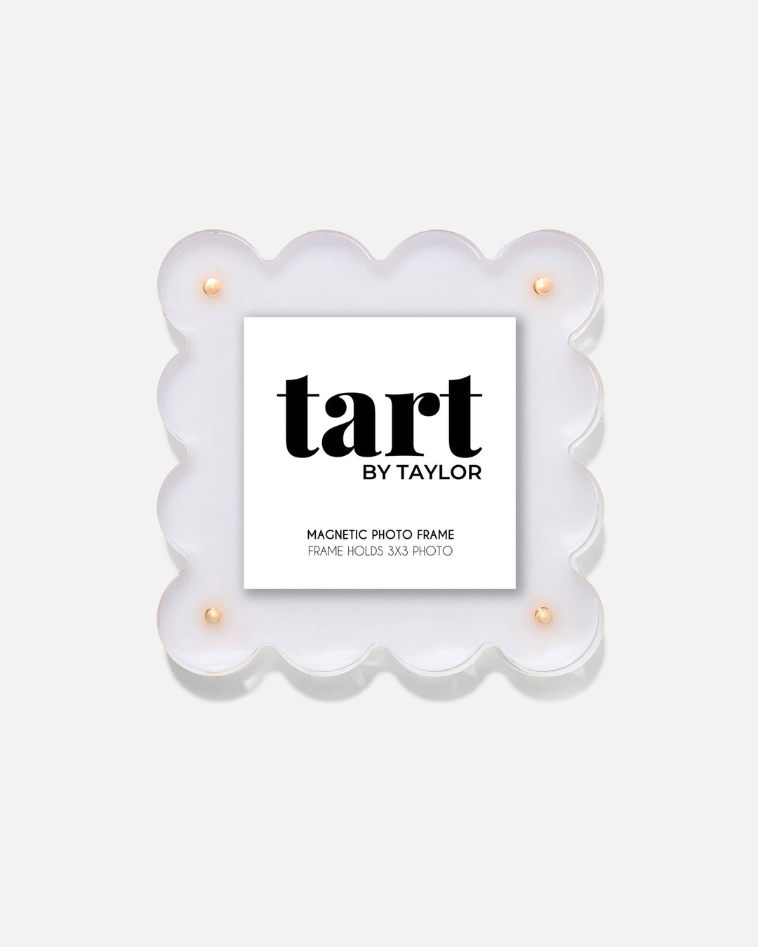 White Mini Acrylic Picture Frame - Something Splendid Co.