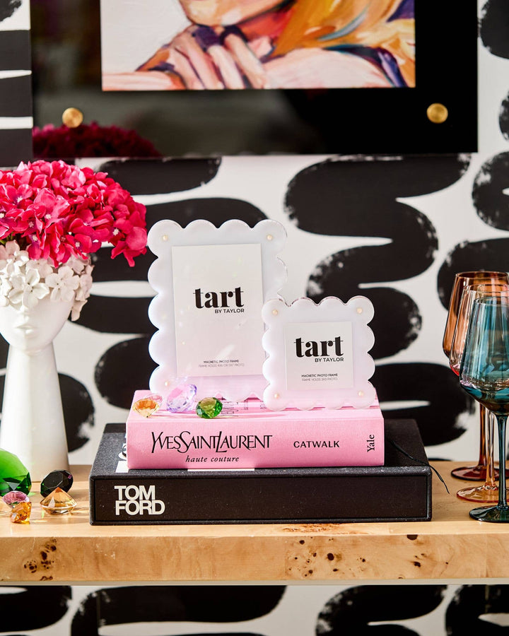 White Mini Acrylic Picture Frame - Something Splendid Co.