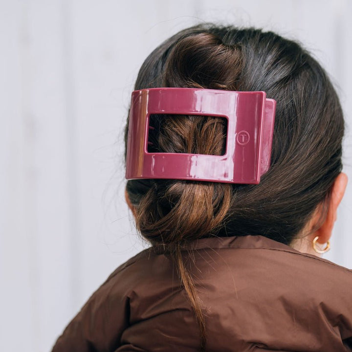 Wild Side Large Flat Rectangle Hair Clip - Something Splendid Co.