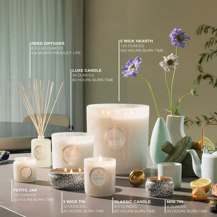 Wildflowers 5 Wick Hearth Candle - Something Splendid Co.